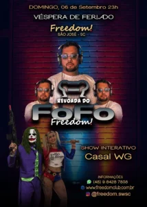 Flyer do evento Revoada do Fofo na Freedom São José
